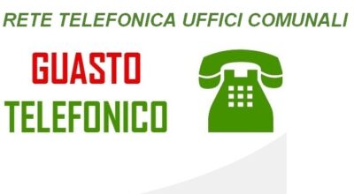 Guasto alle linee telefoniche comunali-Disservizio Telefonico