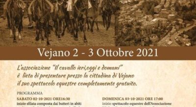 Manifestazione equestre 2-3 ottobre 2021