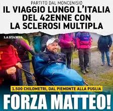 19 OTTOBRE 2021: SI PUÒ FARE, MATTEO GAMERRO – Contro la sclerosi multipla