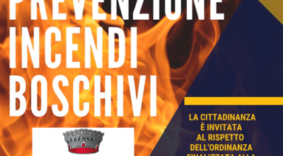 ORDINANZA MISURE DI PREVENZIONE RISCHIO INCENDI BOSCHIVI