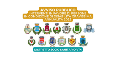 AVVISO PUBBLICO – INTERVENTI IN FAVORE DI PERSONE IN CONDIZIONE DI DISABILITÀ GRAVISSIMA ANNUALITÀ 2022